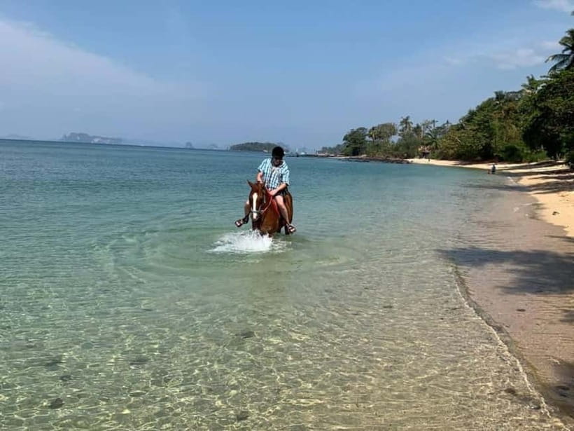 Krabi: Horse Riding On Klong Muang Beach - Reaching Klong Muang Beach on horseback