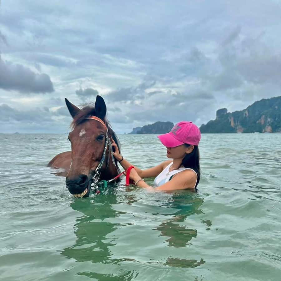 Krabi Horse Riding on the Beach and atv Extreme - Beach horseback riding followed by a jungle ATV ride