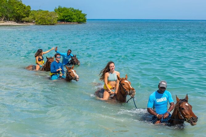Lethe Bamboo Rafting, ATV, Horseback Riding Tour in Montego Bay - Horseback riding and ocean time, about two hours