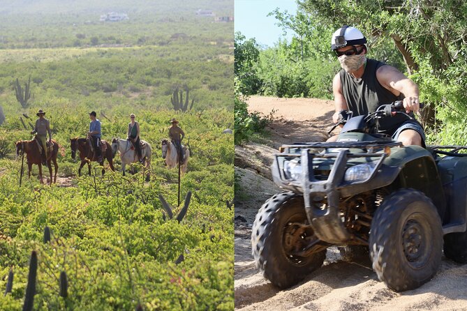 Los Cabos ATV and Pacific Horseback Riding Combo Tour - The ATV ride brings the most action