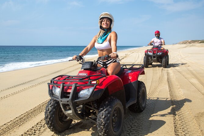 Los Cabos Combo: ATV + Horseback Riding - Riding through desert, canyons, and dry riverbeds
