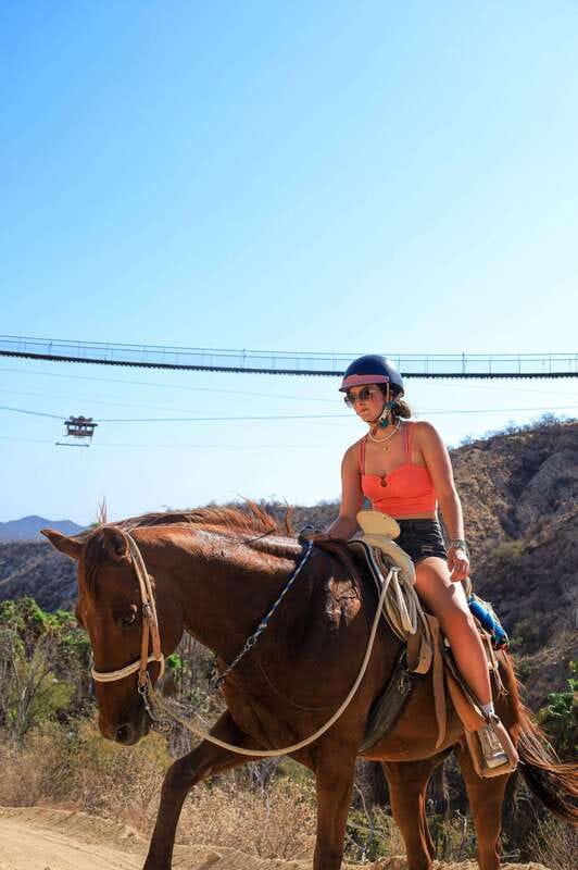 Los Cabos: Horseback Riding in Canyon a Mexican Experience - Riding from a Baja canyon toward an oasis