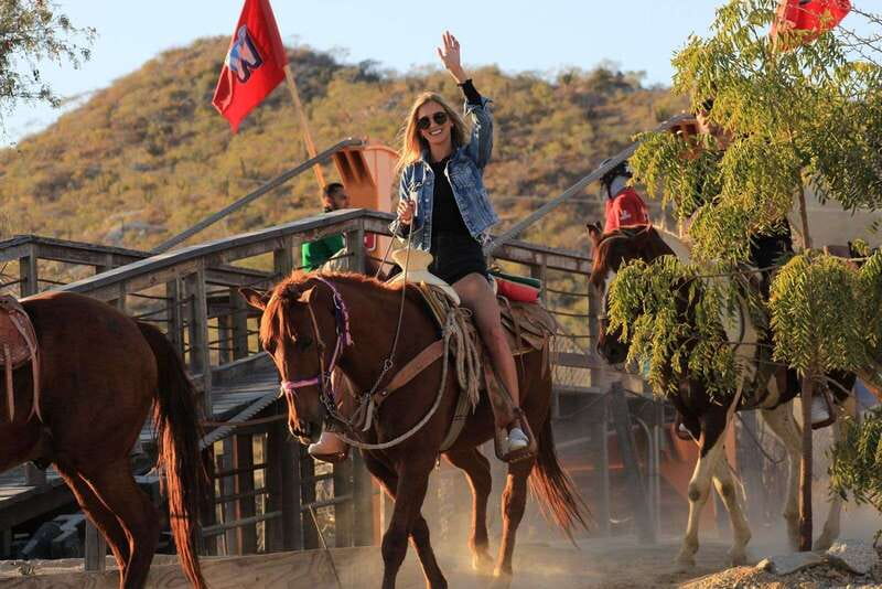 Los Cabos: Horseback Riding in Canyon a Mexican Experience - The canyon, oasis, and hanging bridge