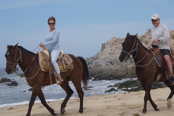 Love is in the air: Private Cabo Beach Sunset Horse Ride W Dinner - What arrives at dinner
