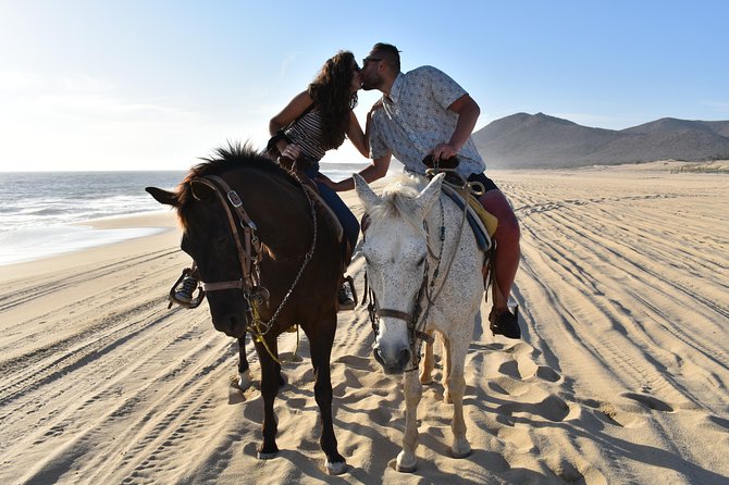 Love is in the air: Private Cabo Beach Sunset Horse Ride W Dinner - A private tour makes the evening feel personal