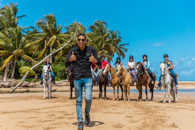 Luquillo Beach Horse Ride from Carabalí Rainforest Adventure Park - The return ride and the overall pace