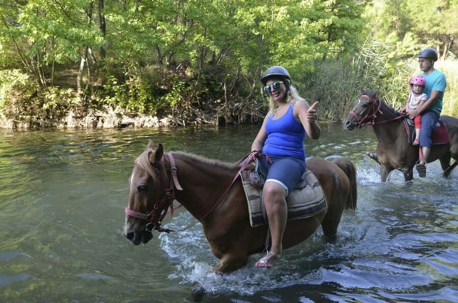 Marmaris: Horseback Riding in the Forest w/Hotel Pickup - Meeting your horse and getting comfortable