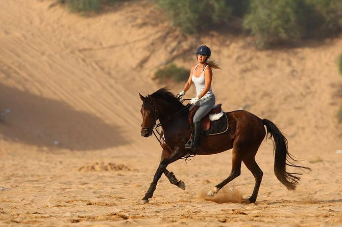 Marrakech Horse Riding - Leaving the city behind near the Tensift River