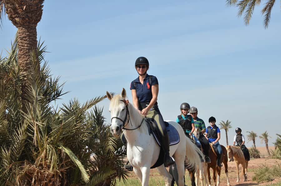 Marrakech: Palm Grove Horseback Riding Tour - Leaving Marrakech for the Palmeraie