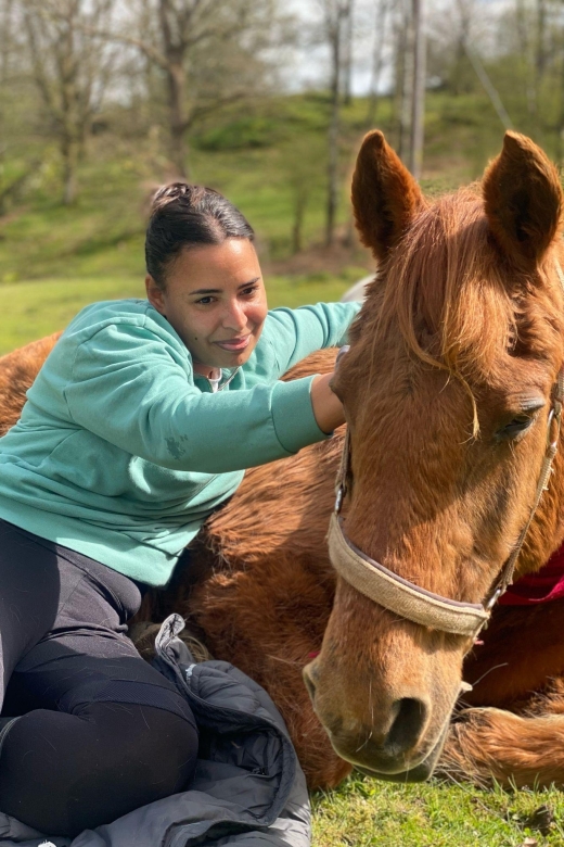 Meditate With Horses - The setting is beautiful, but the ground is practical