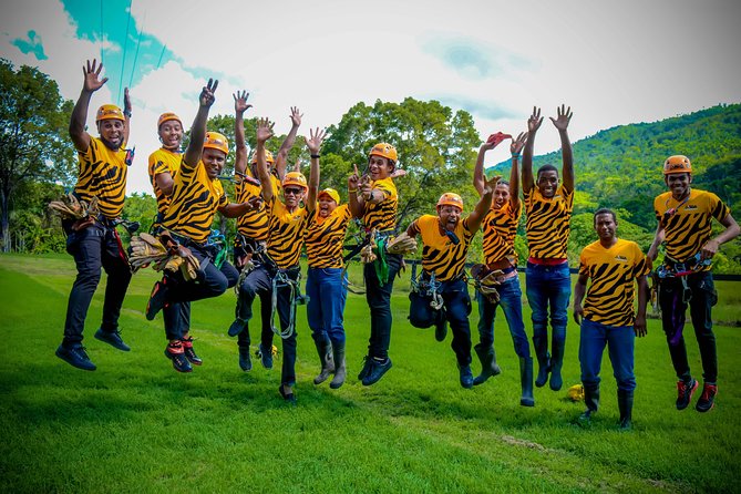 Mega Extreme Adventure: Horseback Riding, Ziplining and more - Ziplining through the forest at Mega Adventures