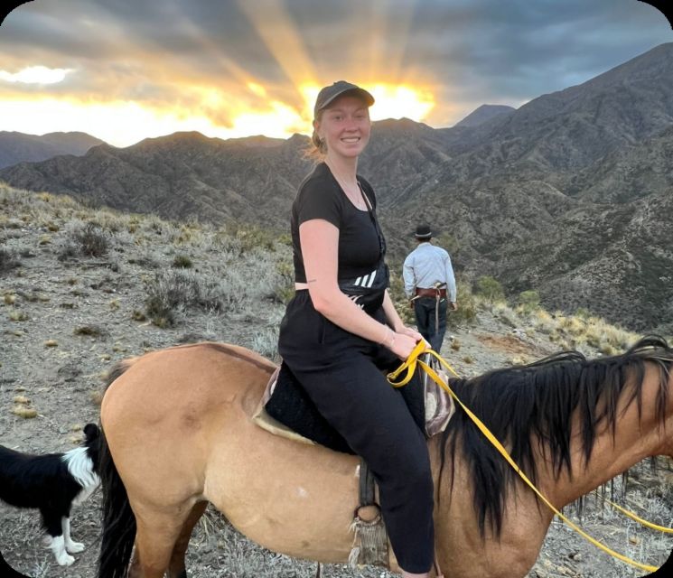 Mendoza: Sunset Horse Back Riding in the Mountains and BBQ - Practical preparation for a better day