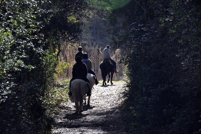 Montserrat Horseback Riding & Monastery – Small Group (Max 8) - Horseback riding on a hillside farm
