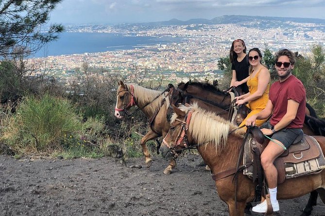 Mount Vesuvius Guided Horse Riding Tour with Sample Wine - Wine, Tomatoes, and a Family-Run Finish