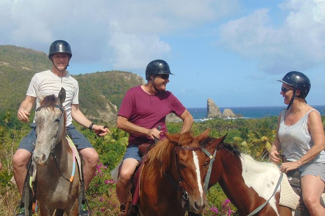 Nature & Historical Horseback Riding Tours St. Lucia - Riding through plantations, forest, and old sugar works