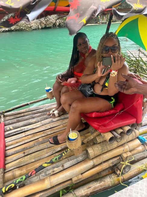 Ocho Rios : Bamboo River Rafting and HorseBack Riding - Who will enjoy this outing most