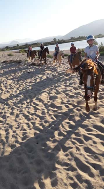 Orosei: horse riding on the beach - Foghe Pizzinna and the Cedrino River mouth