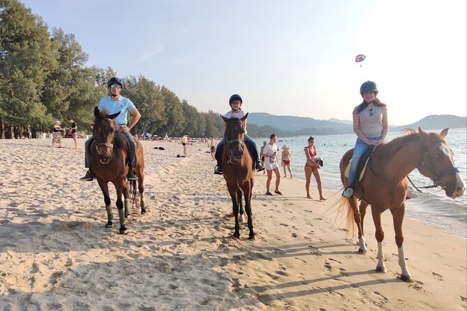 Phuket Beach and Horse Rides 1 Hour Experience - Why the morning time matters