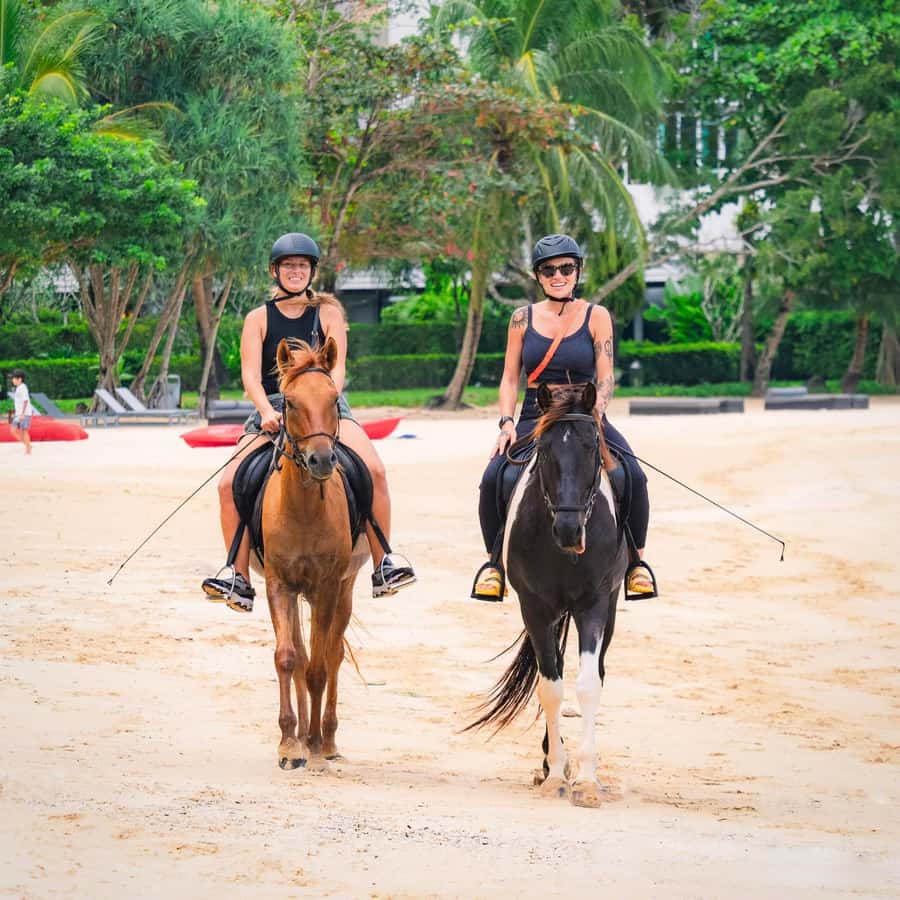 Phuket Beach Horseback Adventure - What the one-hour schedule feels like