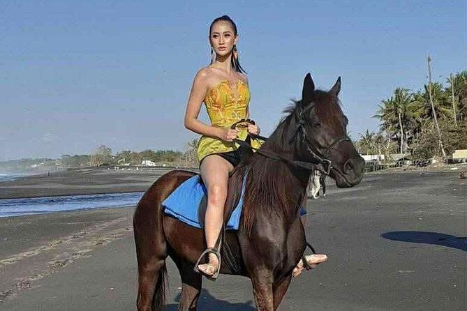 Private Bali Horse riding at saba beach - What the one-hour ride is like