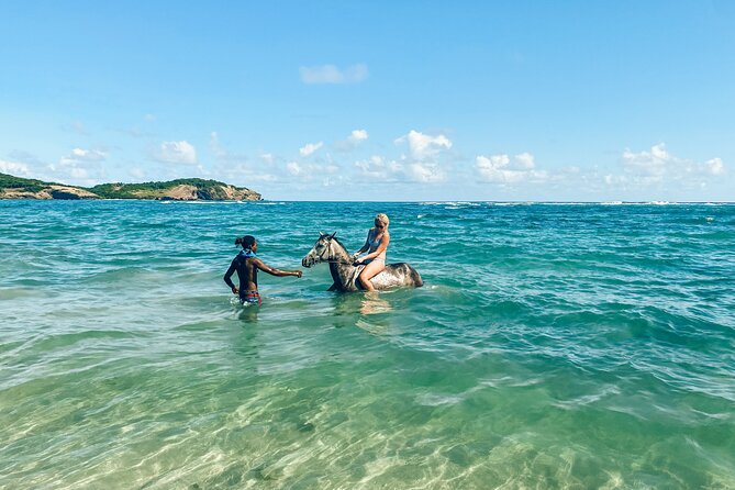 Private Beach Picnic Horseback Ride with Sandy Hoofs St. Lucia - What novice and experienced riders should expect