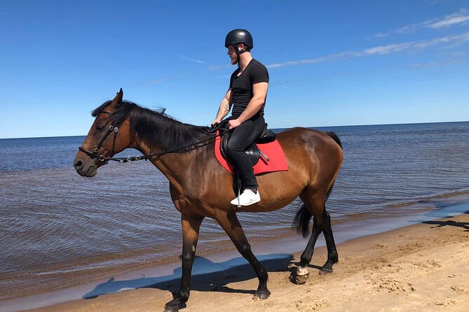 Private Horse Riding on the Beach in Riga - Reaching the Baltic beach on horseback