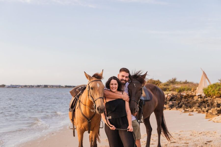 PRIVATE Horseback Riding On The Beach - Who will enjoy this ride most?