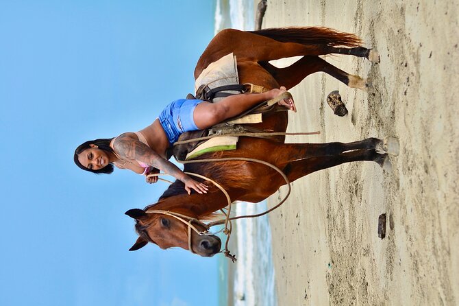 Private Macao Beach horseback riding in punta cana and Bayahibe - Photos, coconuts, and the extra-cost question