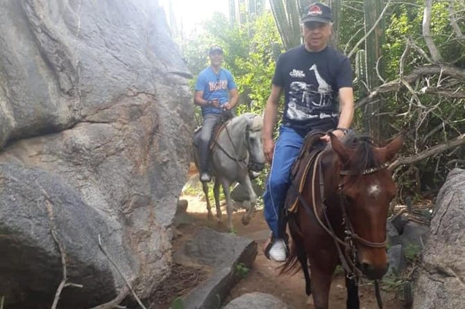 Private Sunset Horseback Ride - Crossing Aruba’s rugged northeast side
