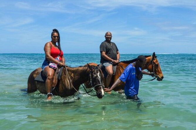 Private Tour from Montego Bay to Horse Back Riding and Bluehole - Horseback riding at Drax Hall Country Club
