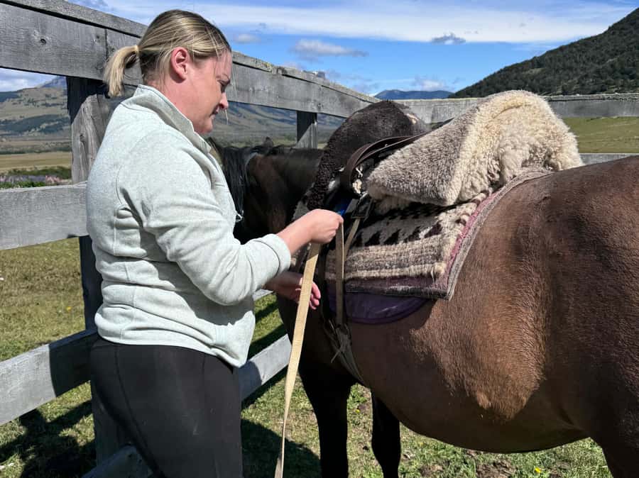 Puerto Natales: Full Day Horse Riding to the Mountains - The ride back and a warm finish