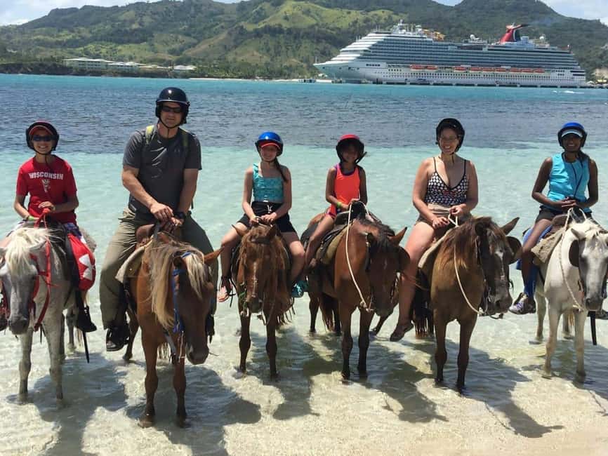 Puerto Plata: Horseback Riding Tour - What the first part of the ride feels like