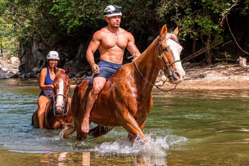Puerto Vallarta Horseback Riding - Meeting the horse and learning the basics