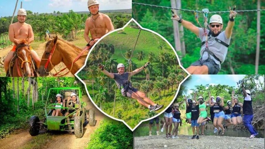 Punta cana 6-in-1: Buggies/Ziplines/Horses/Culture - From Punta Cana hotels to the trails of Anamuya