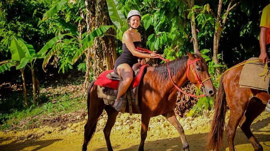 Punta cana 6-in-1: Buggies/Ziplines/Horses/Culture - Treetop ziplines change the pace