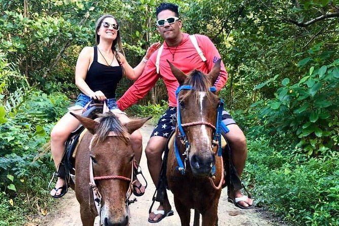Punta Cana Beach Horseback Riding - The Maimon River mouth is the route’s special stop