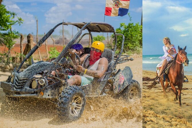 Punta Cana Buggy Adventure + Horseback Ride & Free Pick-Up - A four-hour outing with two very different rides