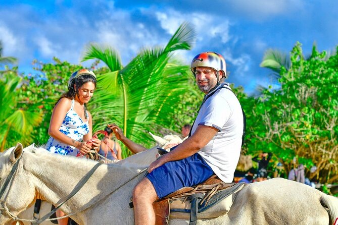 Punta Cana Horseback Ride: Jungle, Macao Beach & Free Pick Up - Pickup in a safari truck and the Punta Cana road tour