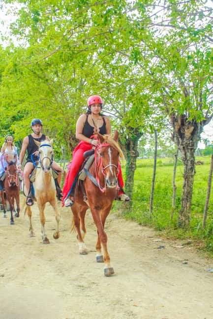 Punta Cana Horseback riding & Sunset + beach + free pick-up - The Dominican house and coffee tasting
