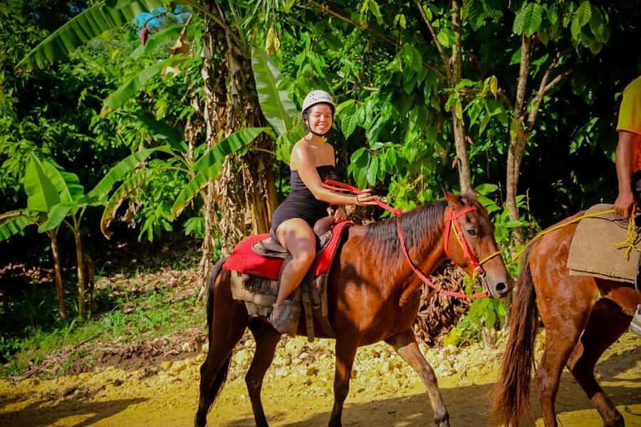 Punta Cana: Jungle Safari Zipline, Buggies and Horse Riding - Horseback riding adds a slower rhythm