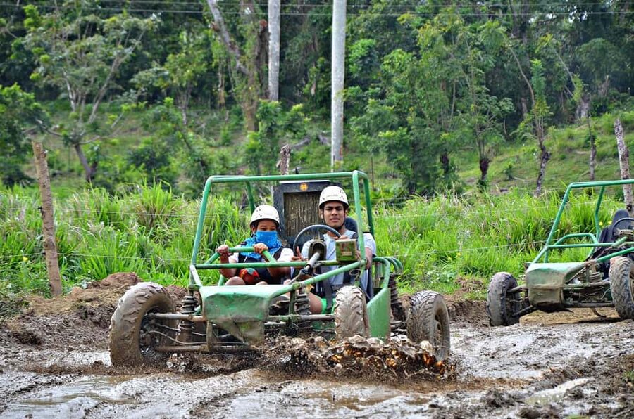 Punta Cana: Zipline, Buggy, Horseback Riding, and Lunch - Eight ziplines above the trees