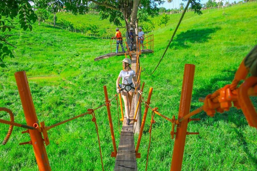 Punta Cana: Zipline, Buggy, Horseback Riding, and Lunch - A Dominican lunch from the wood-fired oven