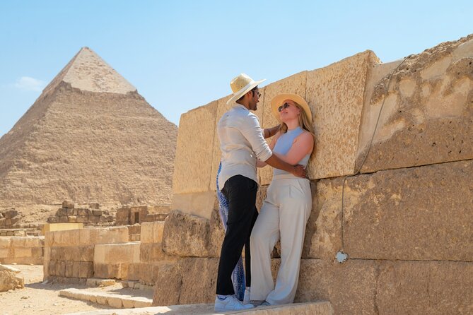 Pyramids of Giza Photoshoot & Tour with Camel, Horse & Shopping - The panoramic viewpoint and animal photos