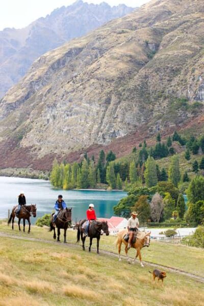 Queenstown: Walter Peak Horse Trek & Queenstown Lake Cruise