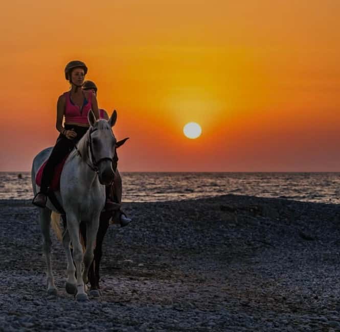 Rhodes Island: Horseback Riding at the Beach During Sunset - Key points at a glance