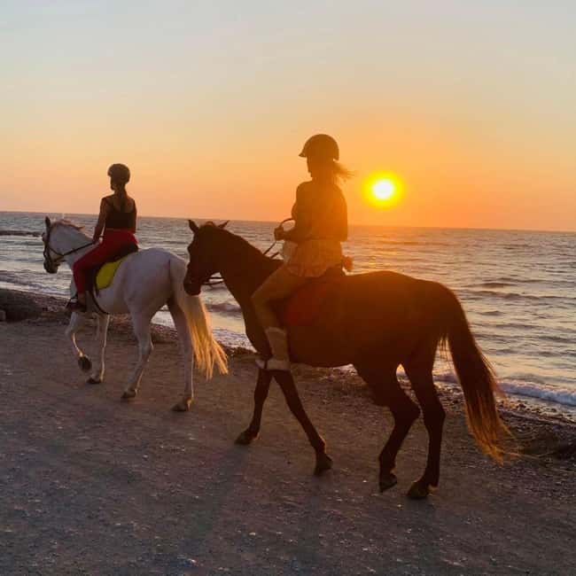 Rhodes Island: Horseback Riding at the Beach During Sunset - The pre-ride briefing keeps things simple