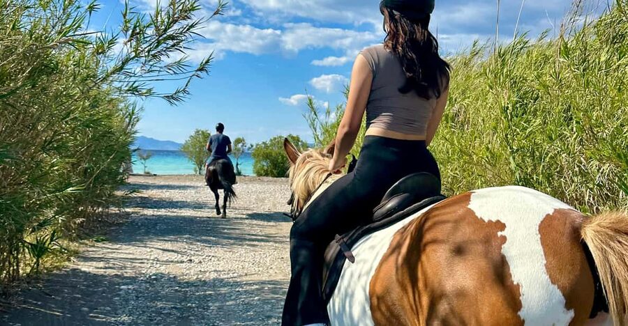 Rhodes: Seaside Horseback Riding Experience - Riding from NiVa Ranch to the Rhodes coast