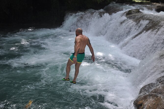 River Tubing, Horseback Riding and Blue Hole from Montego Bay - Blue Hole brings the biggest finish