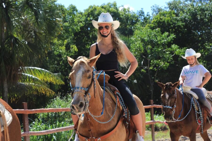 Riviera Maya: Horseback Riding at Rancho Bonanza - A quiet ride through Riviera Maya jungle