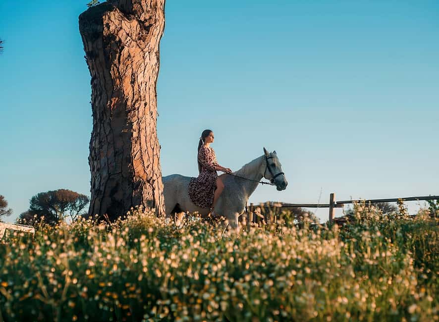 Rome: Horseback Riding Experience in Castel Fusano - Meeting Your Horse and Getting Ready
